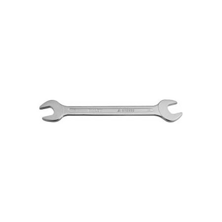 Holex Open End Wrench, 15 Deg, Chrome-Plated, 13mm x 17mm 610950 13X17